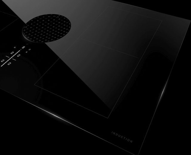 JennAir® NextGen 30" Black Downdraft Induction Cooktop-1