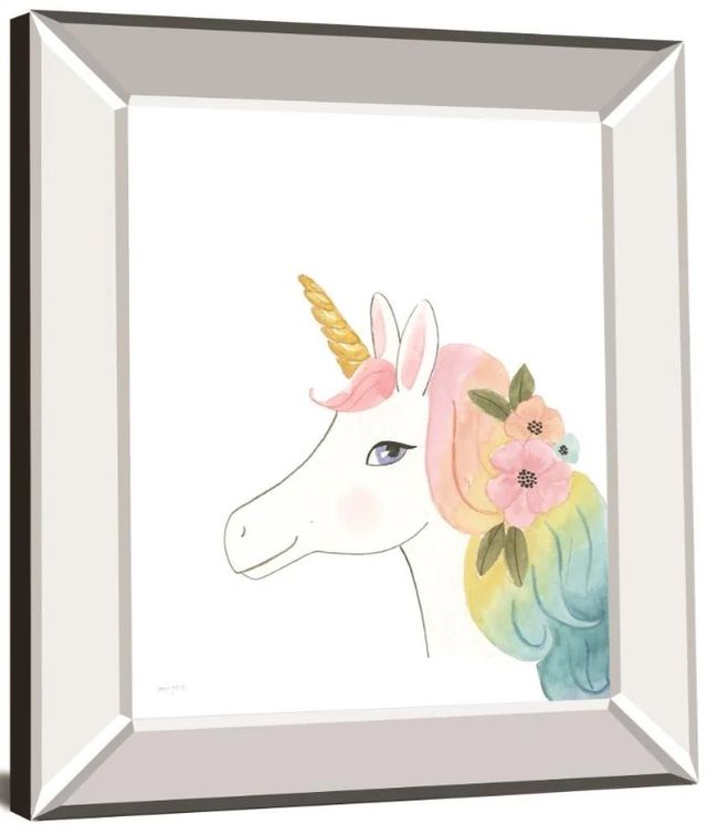Classy Art Lets Chase Rainbows V by Jenaya Jackson Mirror Framed Wall Art-1