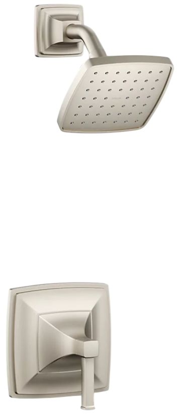 KOHLER® Riff® Rite-Temp® Vibrant Brushed Nickel 2.5 GPM Shower Trim Kit-0