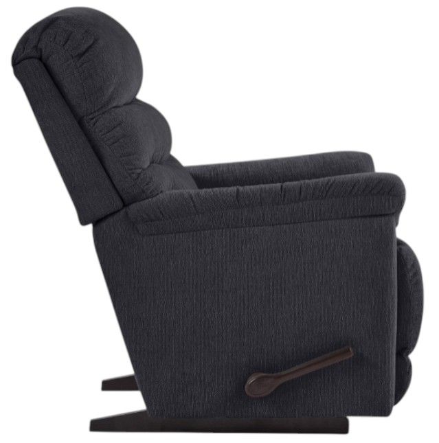 La-Z-Boy® Joshua Midnight Manual Rocking Recliner-2