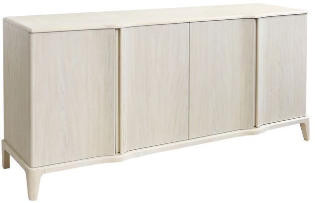 Stylecraft White 4-Door Sideboard-0