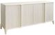 Stylecraft White 4-Door Sideboard-0