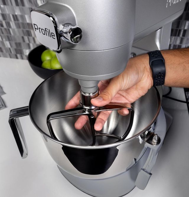 GE Profile™ Mineral Silver Stand Mixer -9