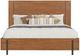 Flexsteel® Lincoln Walnut Queen Panel Bed-3