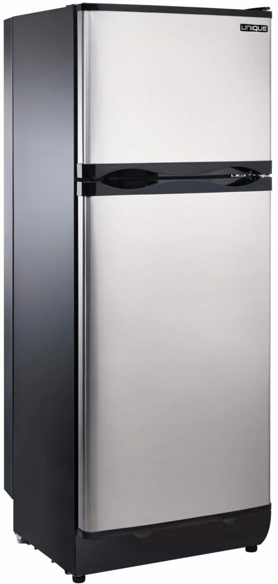 Unique Appliances 24" 9.7 cu. ft. Stainless Steel Propane Top Freezer Refrigerator-3