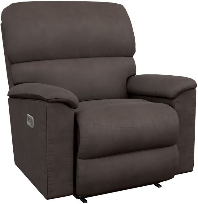 La-Z-Boy® Brooks Godiva Power Wall Recliner with Headrest and Lumbar-0