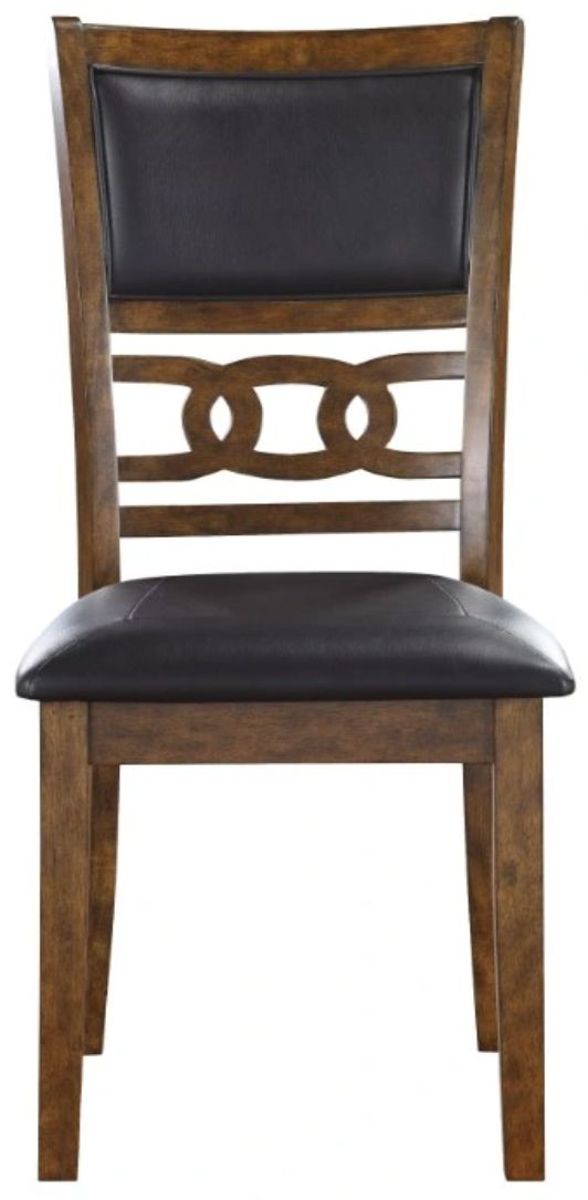 New Classic® Home Furnishings Gia Black/Brown Dining Chair-2