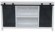 Cottage Creek Furniture Aberdeen Distressed Grey/Distressed White 62" Console-2