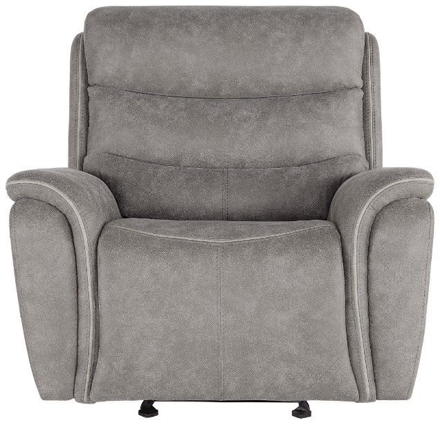 New Classic® Home Furnishings Kamari Gray Power Glider Recliner-2