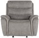 New Classic® Home Furnishings Kamari Gray Power Glider Recliner-2