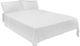 SlumberShield® Home MicroFiber White Twin XL Sheet Set-1