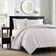 Olliix by Madison Park White Twin/Twin XL Quebec Reversible Coverlet Set-1