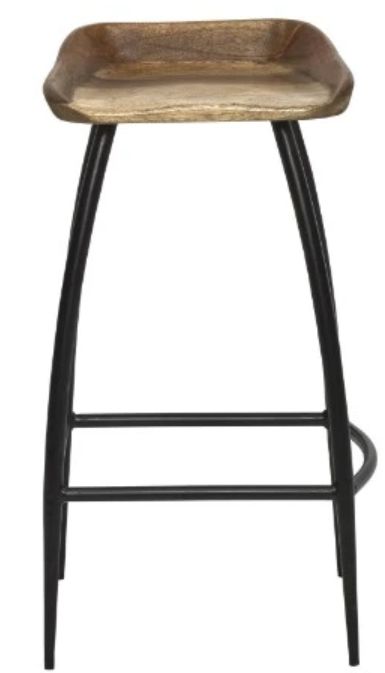 Jaipur Furniture Landon Brown Bar stool-1