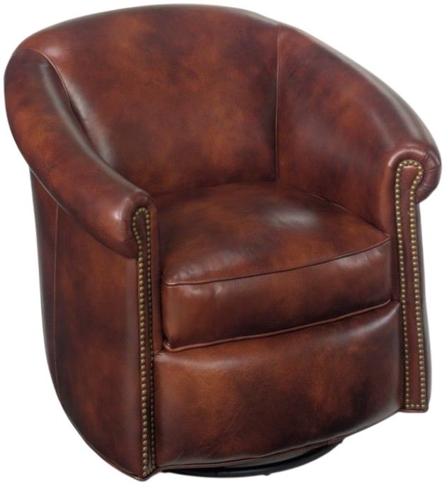 Bradington-Young Customizable Marietta Swivel Tub Chair-0