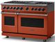 Viking® 7 Series 48'' Spiced Cider Pro Style Dual Fuel Range with Griddle-3