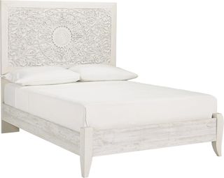 Signature Design by Ashley® Paxberry Whitewash Youth Full Panel Bed