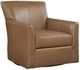 Braxton Culler Customizable Buckley Leather Swivel Chair-0