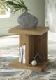 Signature Design by Ashley® Brinstead Light Brown Chairside End Table-5