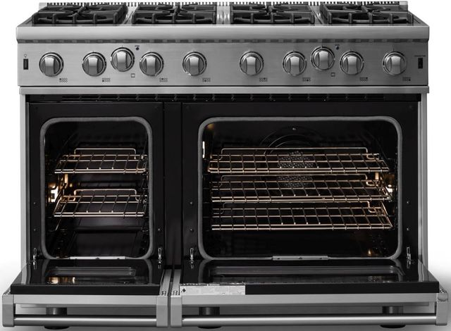Viking® 5 Series 48" Stainless Steel Pro Style Natural Gas Range-1