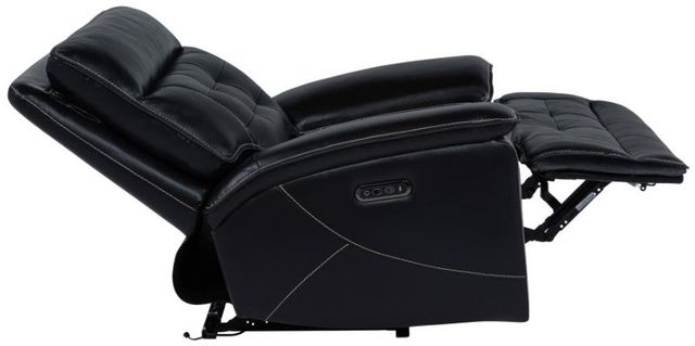 Coaster® Hewitt Black Upholstered Dual Power Recliner Chair-2