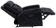 Coaster® Hewitt Black Upholstered Dual Power Recliner Chair-2