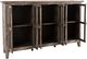 Jofran Inc. Rustic Shores Gray Wash 6-Door High Accent Cabinet-2