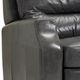 Campio Furniture Legacy Leather Cibola Dark Gray Chair-1