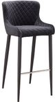 Moe's Home Collection Etta Dark Grey Bar Stool-2