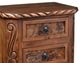 Horizon Home® Lasso Cowhide Brown Nightstand-1