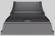 Vent-A-Hood® Designer Series 48" Gunsmoke Wall Mounted Range Hood-3