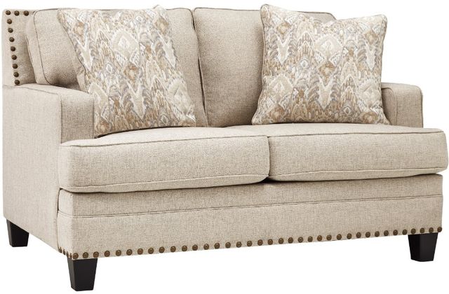 Benchcraft® Claredon 4-Piece Linen Living Room Set-2