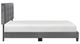 Homelegance® Newberry Dark Gray Full Platform Bed-3