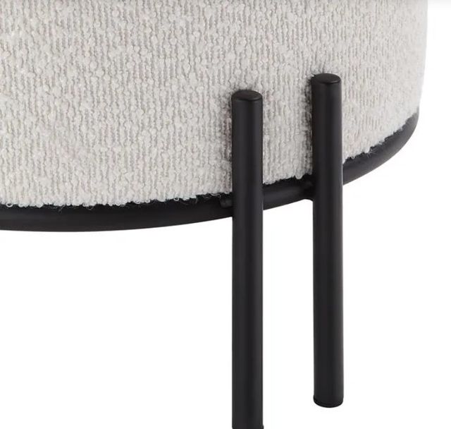 Renwil® Cynthia Ivory Accent Stool-1