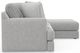 Jackson Furniture Logan 2-Piece Gray Right-Arm Facing Loveseat Sectional and Chaise-2