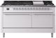 Ilve® Nostalgie II Series 60" White Pro Style Dual Fuel Range-0