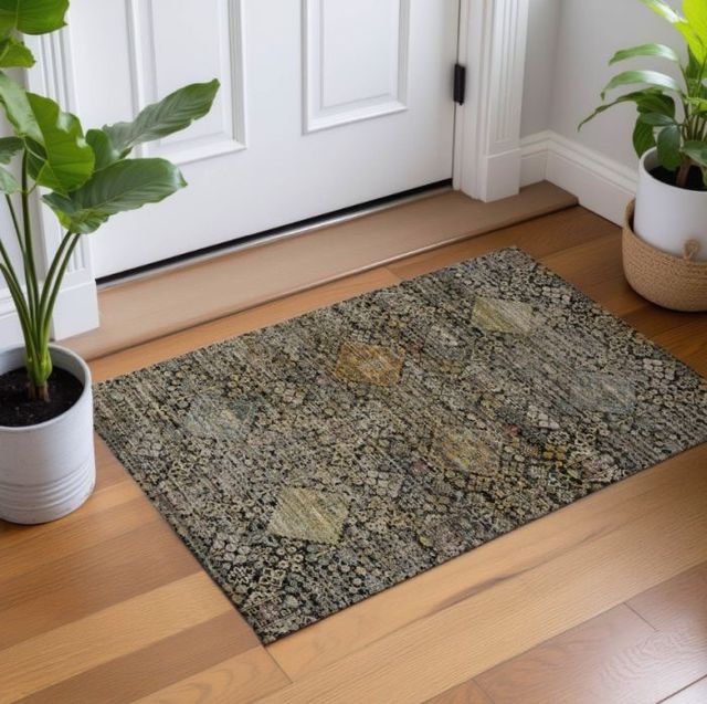 Dalyn™ Rug Company Aristo AR1 Black 5'x8' Area Rug-2