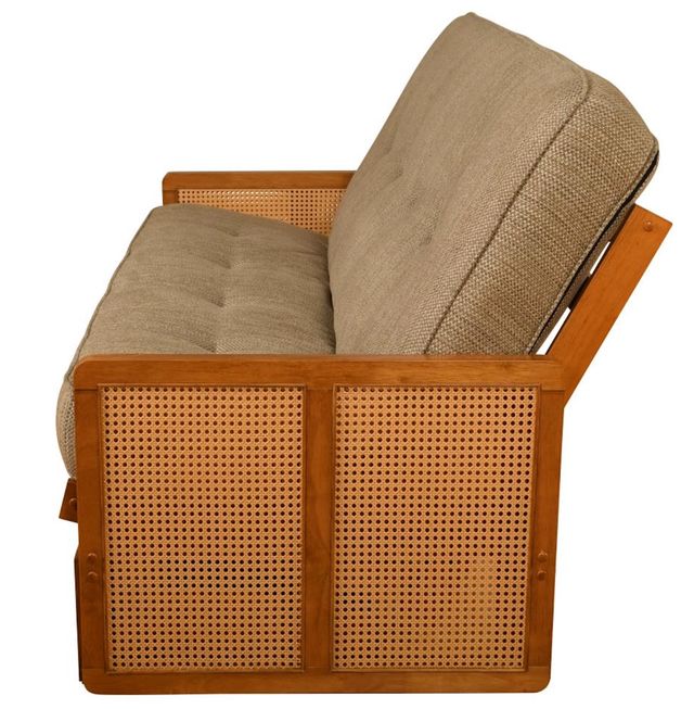 Kodiak Furniture Westport Taxi Woodsmoke/Honey Full Futon with Mattress-1