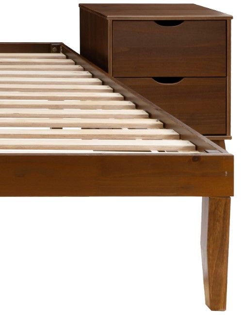 Powell® Portix 3-Piece Walnut Queen Simple Bedroom Set-2
