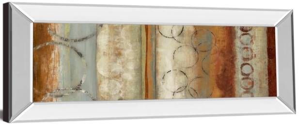 Classy Art Juncture I by Tom Reeves Mirrored Frame Wall Art-1