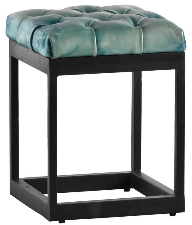 Jaipur Furniture Saige Black/Blue Accent Stool-0