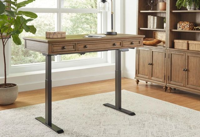 aspenhome® Hensley Honey 60" Lift Desk-2
