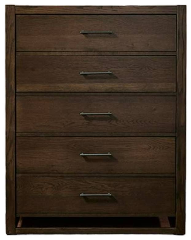 Vaughan-Bassett Lodge & Loft Dark Oak Chest-0