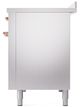 Ilve® Nostalgie II Series 48" Stainless Steel Pro Style Induction Range with Cooper Trim-3
