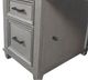 aspenhome® Caraway Aged Slate 66" Executive Desk-4