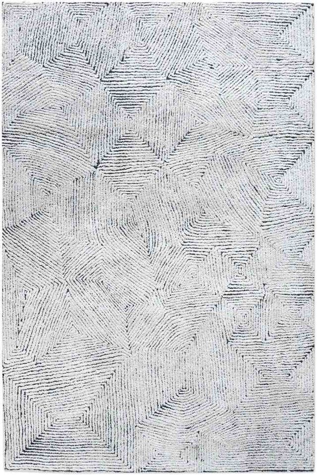 Uttermost® Maze Blue 5'x8' Area Rug-0