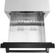 ZLINE 24" Touchstone 168 Can Outdoor-Rated Dual Refrigerator Drawer with Black Stainless Steel Doors-3