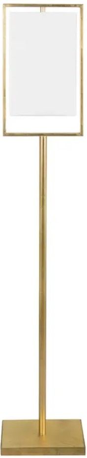 Crestview Collection Huxley Gold Floor Lamp-0
