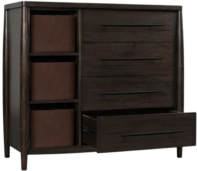 Modus Furniture Koko Minx Sweater Chest with Storage Bins-3