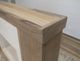 International Furniture Direct Natural Parota Brown 57" Fireplace Console-3
