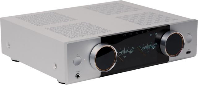 Onkyo® Muse Y-50 Silver Network Streamer & Integrated High-Power Amplifier-1